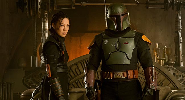 Kép a The Book of Boba Fett című sorozatból