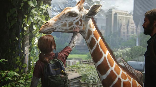 Kép a Last of Us Part I játékból