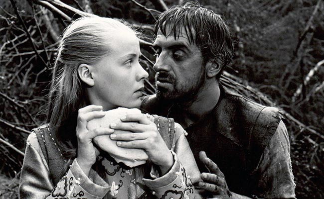 Kép a Szűzforrás című Bergman-filmből (Jungfrukallan)