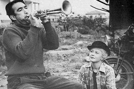 Kép az Országúton / La Strada című Fellini-filmből