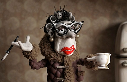 Kép a Mary and Max című animációs filmből