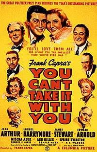 Az Így élni jó (You Can't Take It With You) című film plakátja