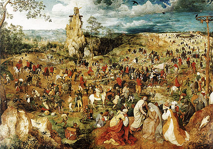 Pieter Bruegel: Az út a Kálváriára