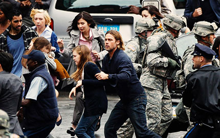 Kép a Z világháború (World War Z) című filmből