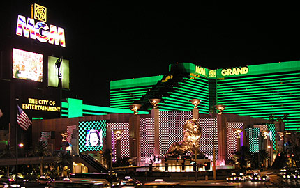 az MGM Grand Hotel Las Vegasban