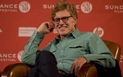 Robert Redford a 2010-es Sundance fesztiválon