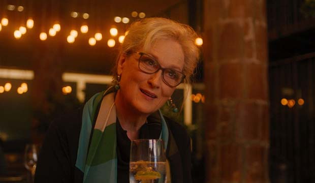 Kép a Let Them All Talk / Szabad szavak című filmből. R. Steven Soderbergh, fsz. Meryl Streep